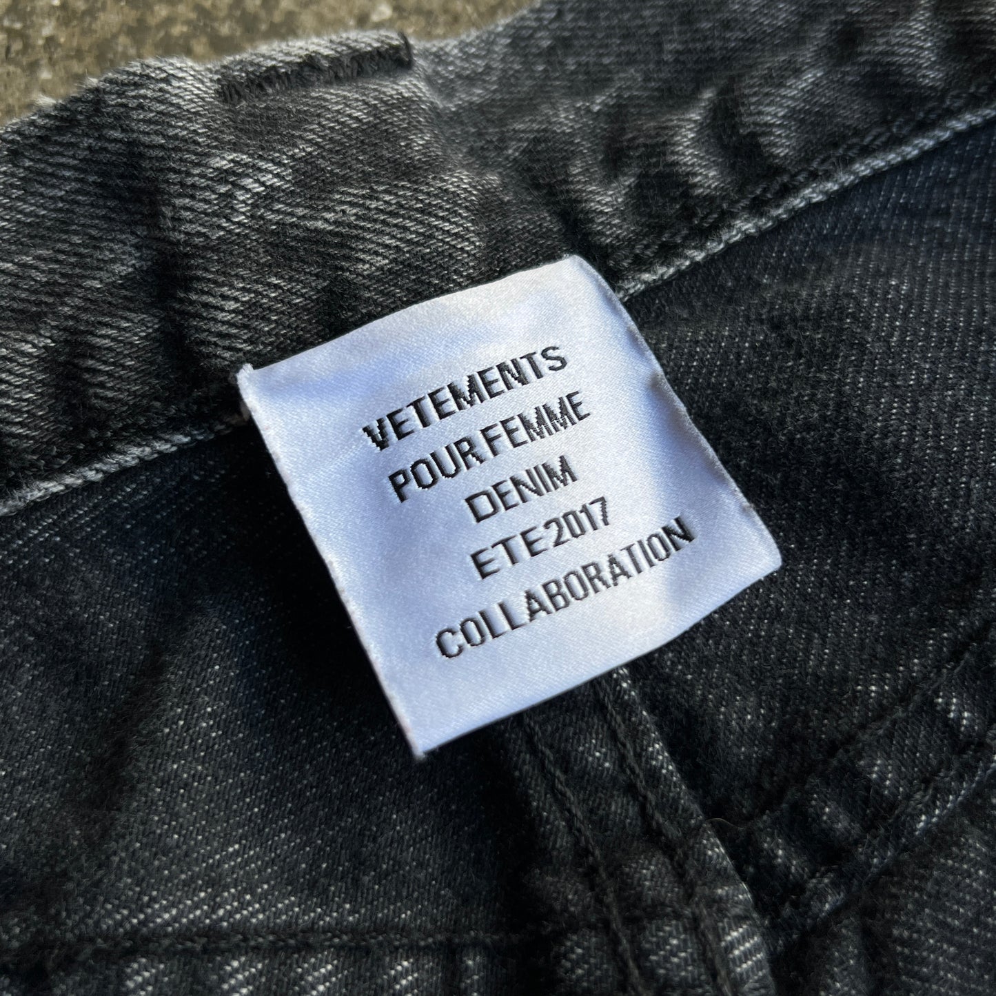Vetements Reworked Denim Demna 2017 x Levi’s