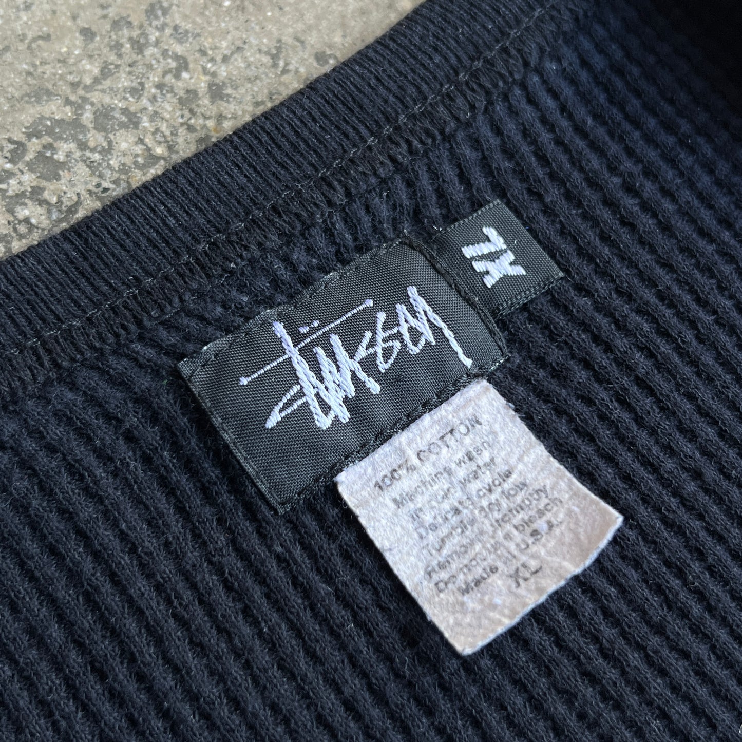 Stussy World Tour Waffle Longsleeve