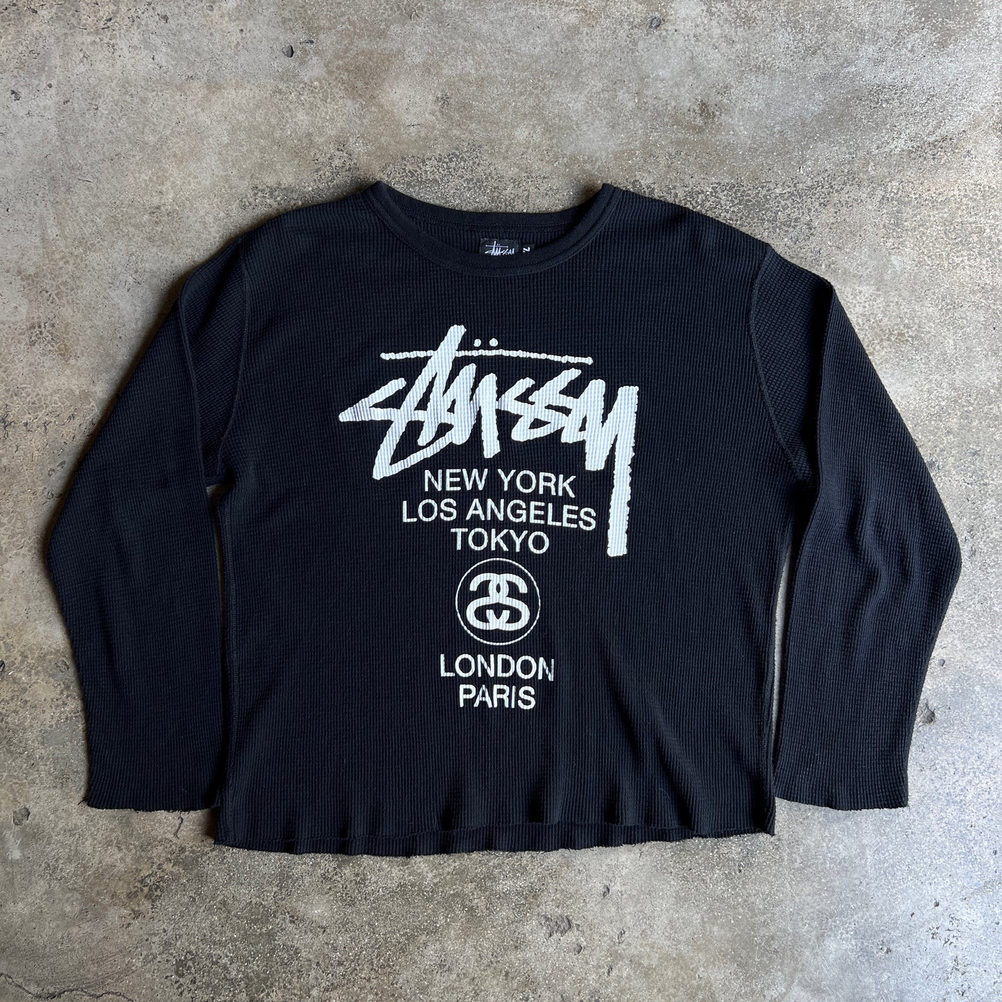 Stussy Worldtour Waffle Shirt