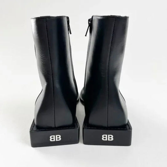 Balenciaga Square Heel Boots 39EU