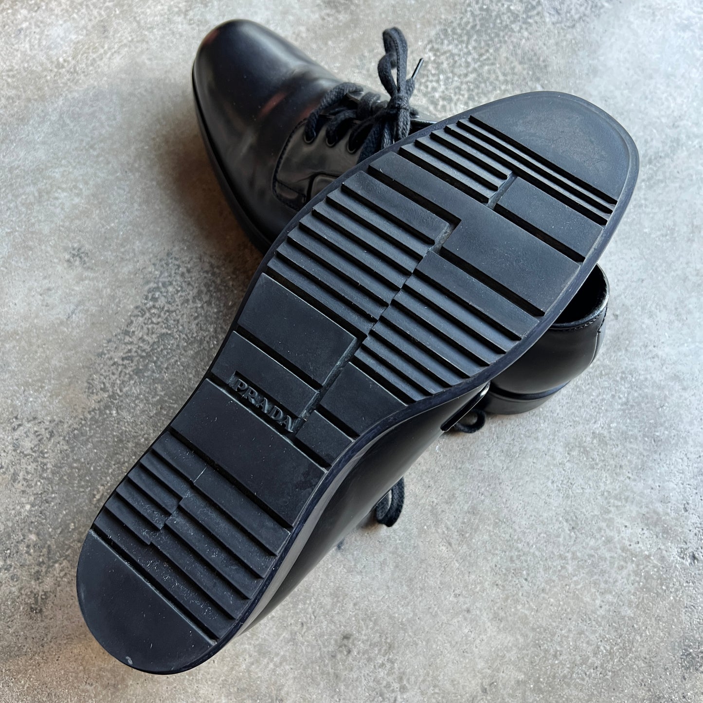 Prada Derby Leather Shoes