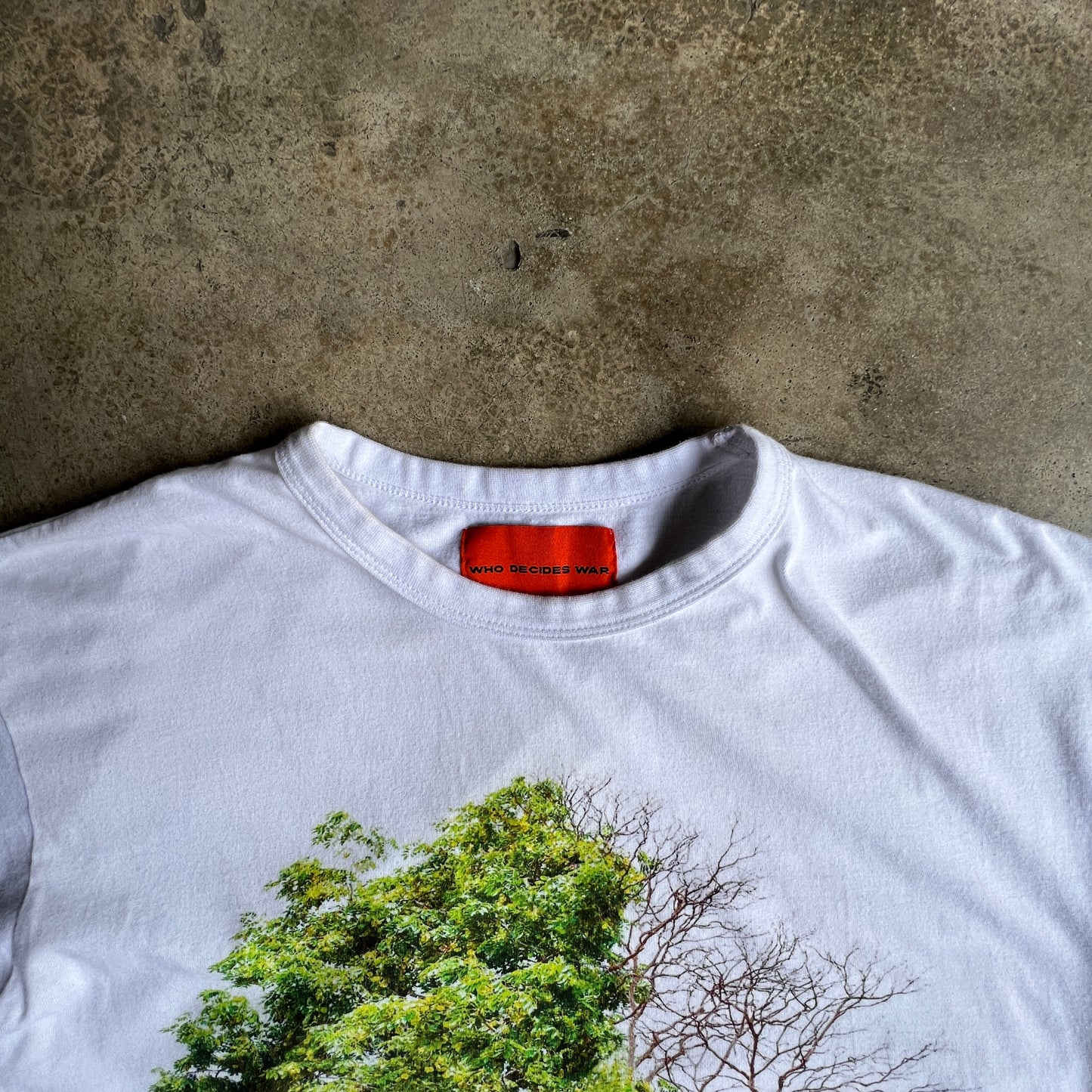 Who Decides War tee