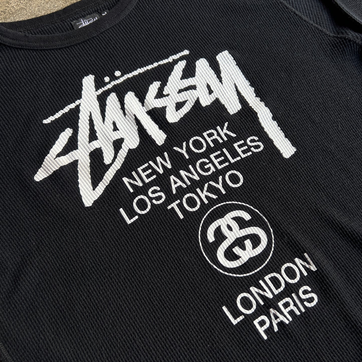 Stussy Worldtour Waffle Shirt