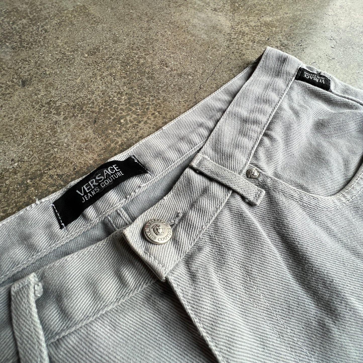 Versace Coture Baggy Jeans Vtg