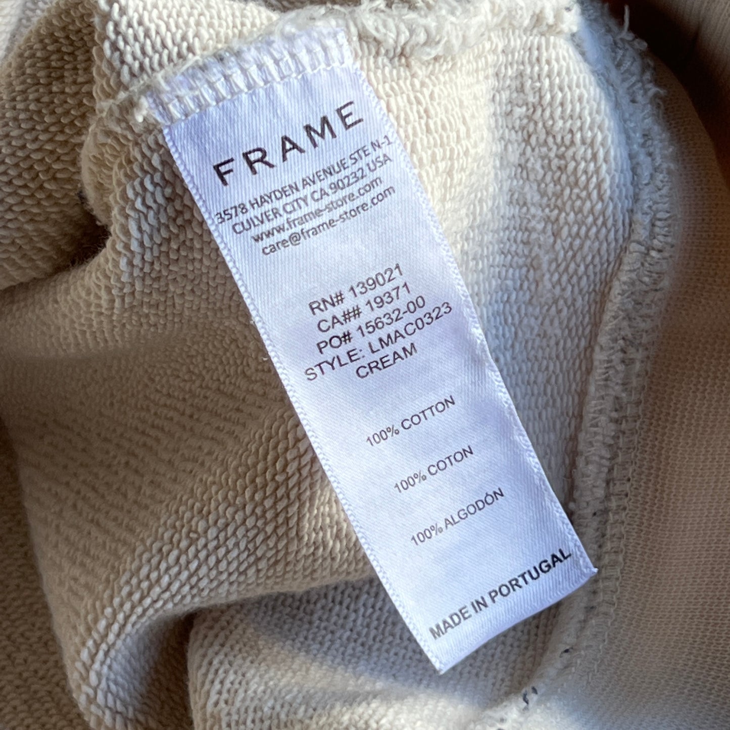 Frame X Ritz Paris Hoodie