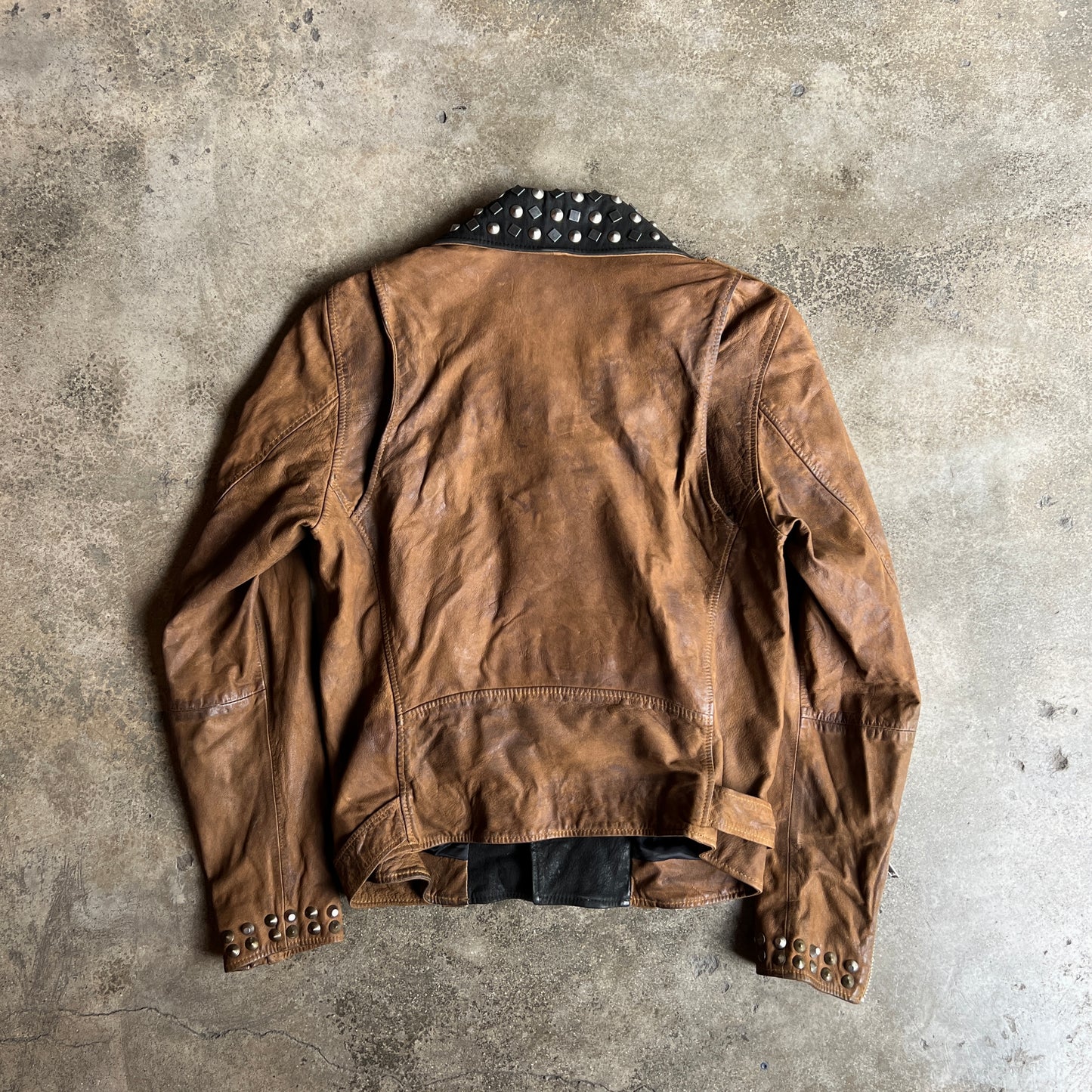 Goatskin Studded Biker (900USD)