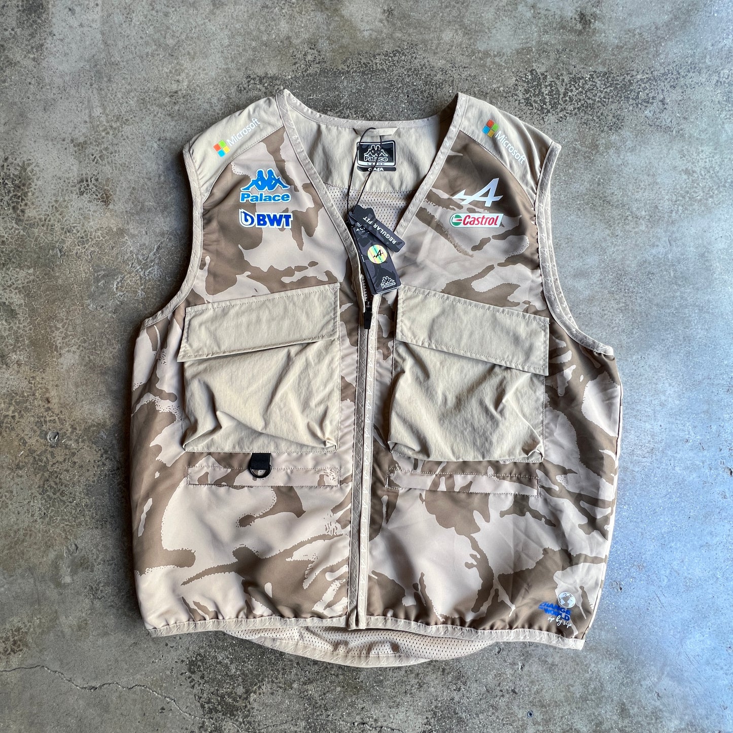 Palace x Kappa for Formula 1 Alpine Vest