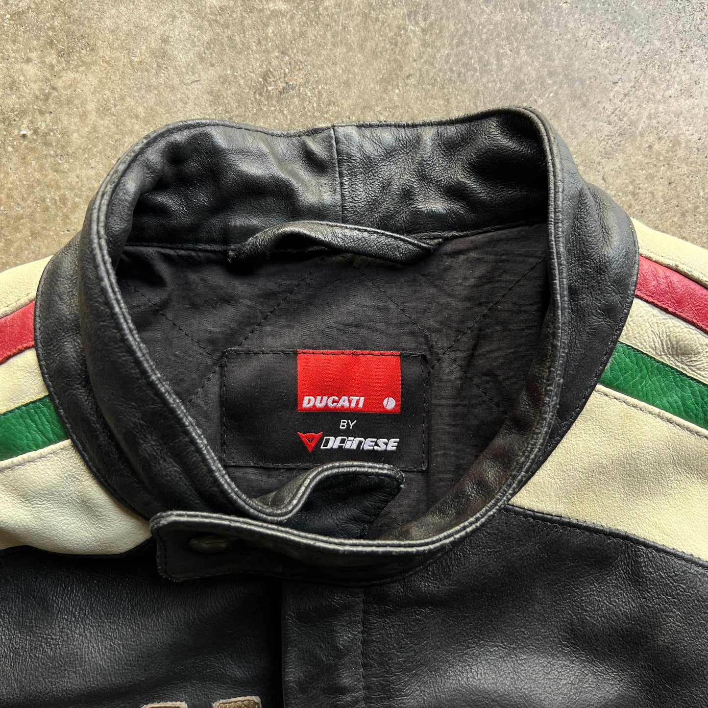 Ducati Borgo Panigale Leather Biker by Dainese