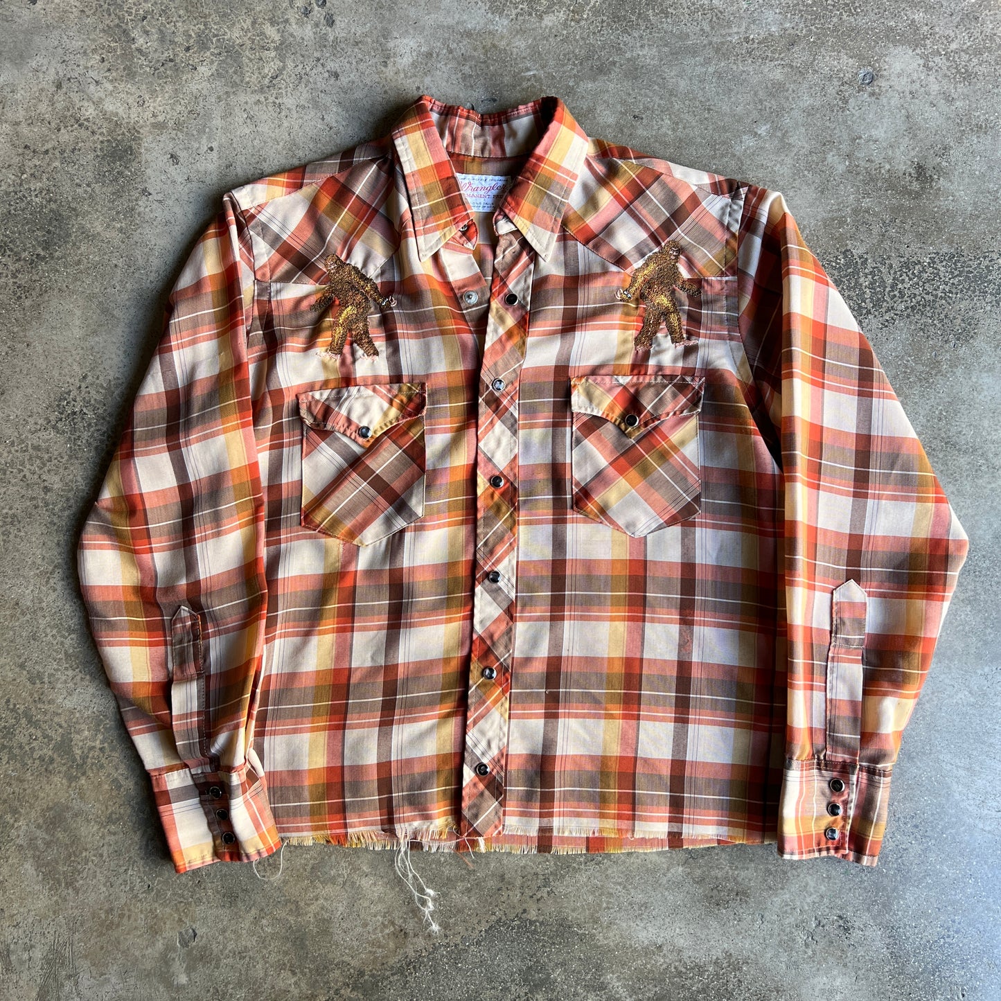 70’s Wrangler Bigfoot Chainstitch