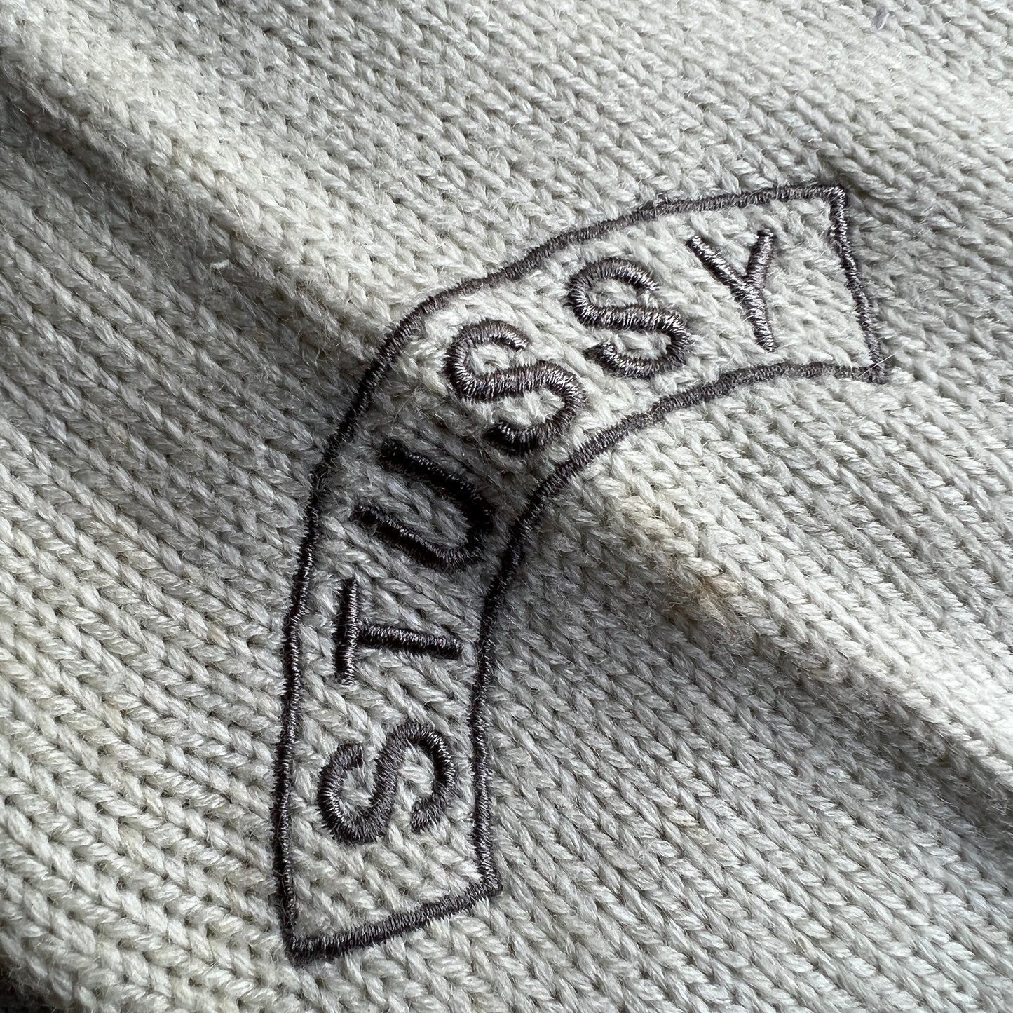Vtg Stussy Knit