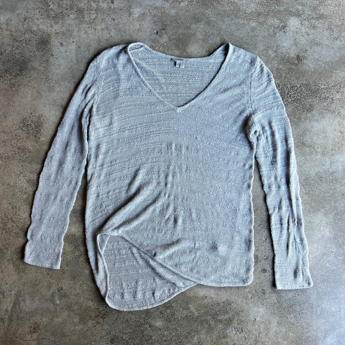 Asymetrical Helmut Mesh Sweater