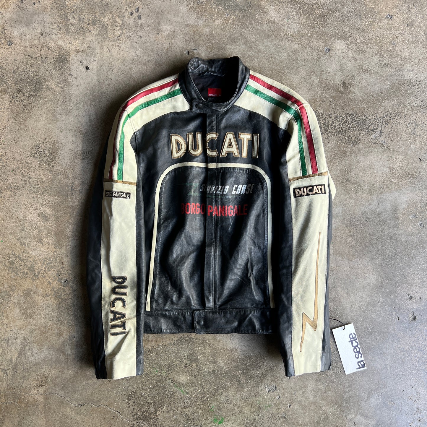 Ducati Borgo Panigale Leather Biker by Dainese