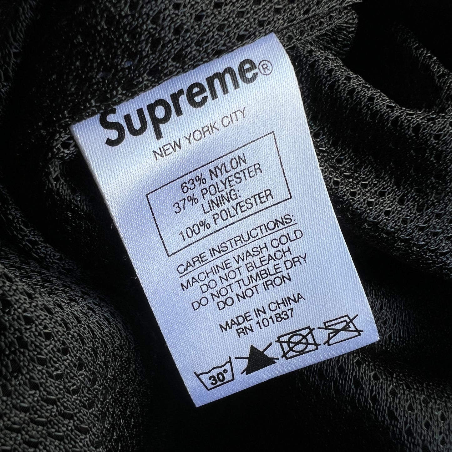 Supreme Reflective Baggy Pants