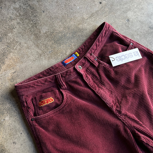 Burgundy Cords 32