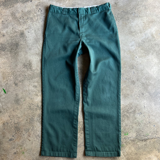 Green Workwear Pants