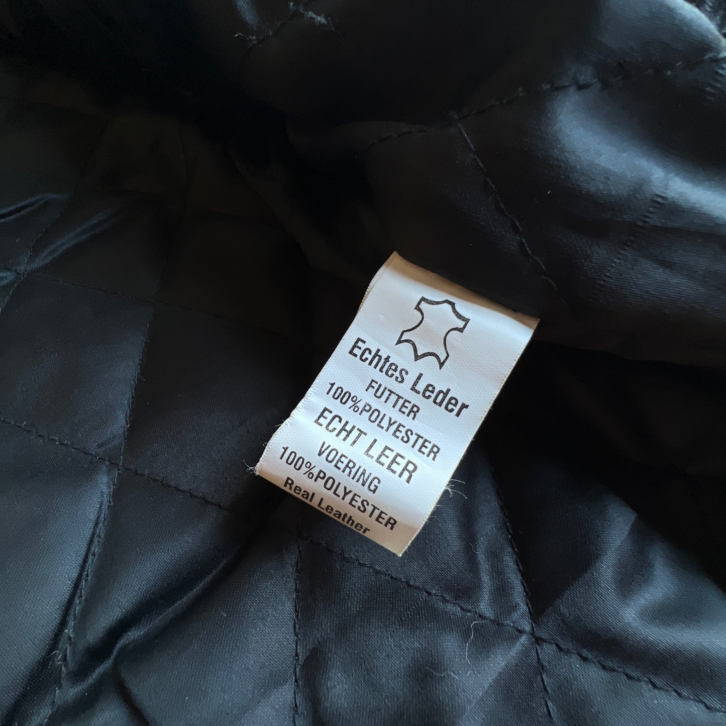Vtg 100% Leather Red Bull Racing Jacket