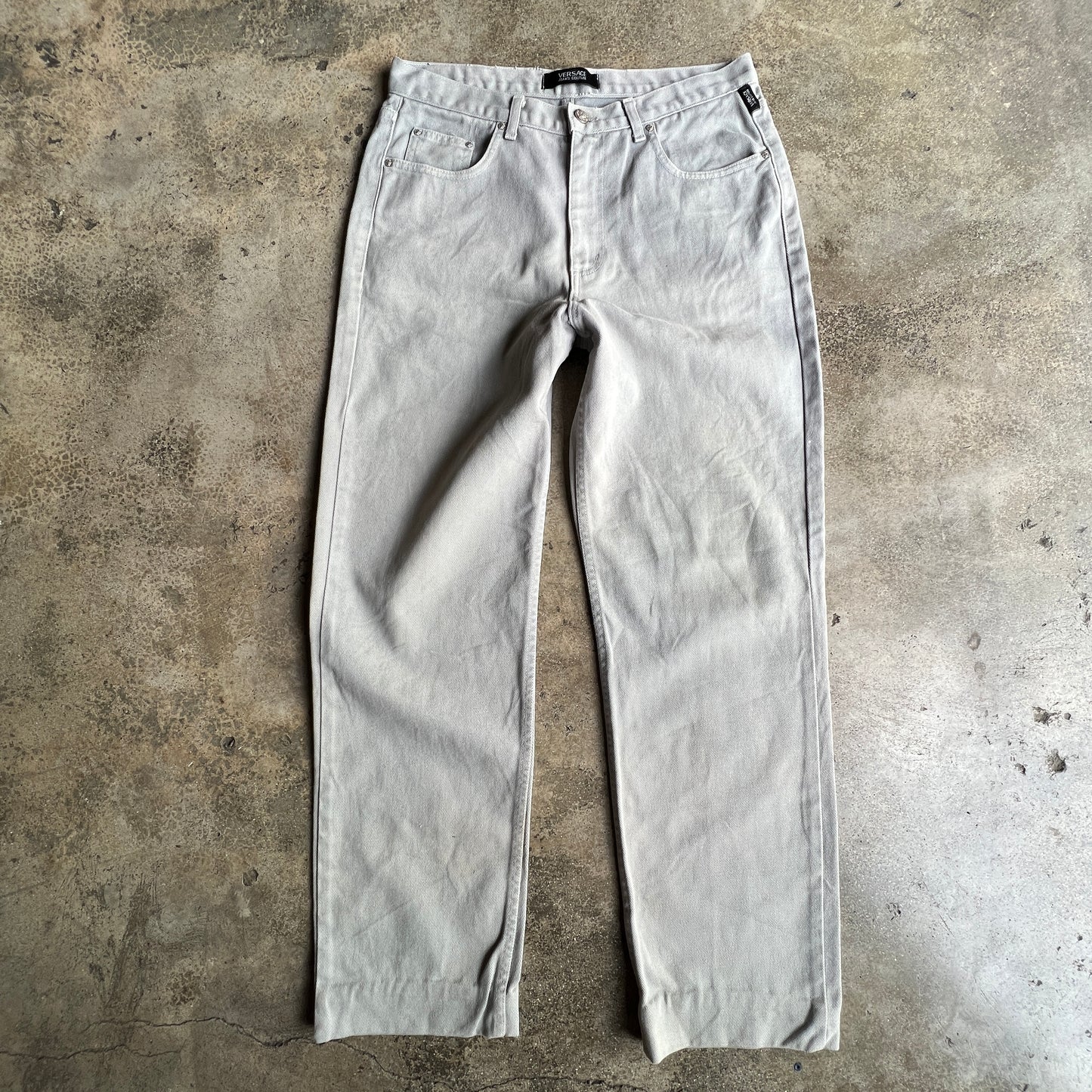 Versace Coture Baggy Jeans Vtg