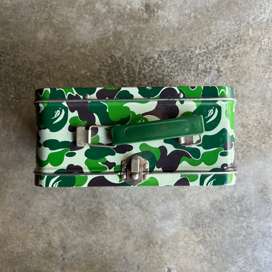 Vtg Lunch Camo Box