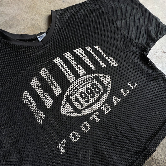 Vtg 98’ Red Evil Reebok training oversized shirt