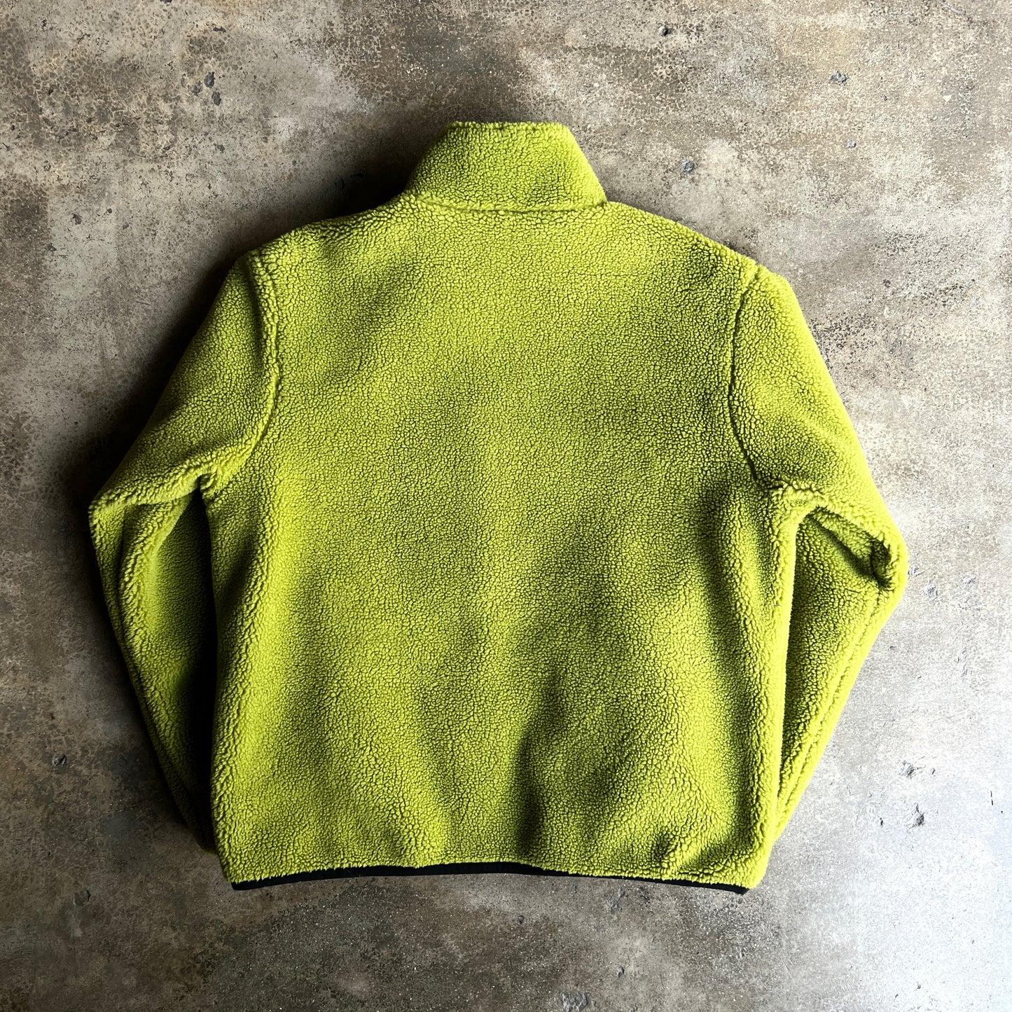 Stussy Sherpa Reversible Jacket (Moss Green)