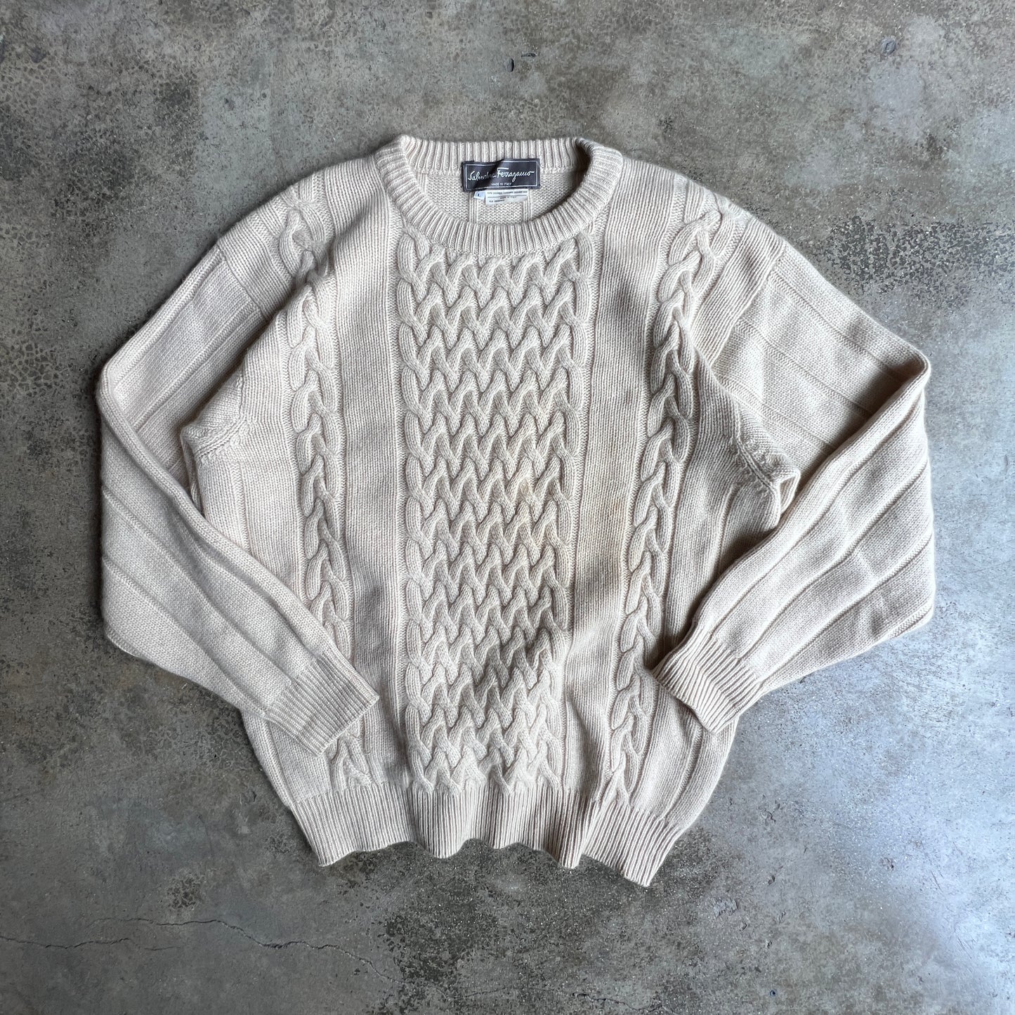 Salvatore Ferragamo Knit Wool Sweater