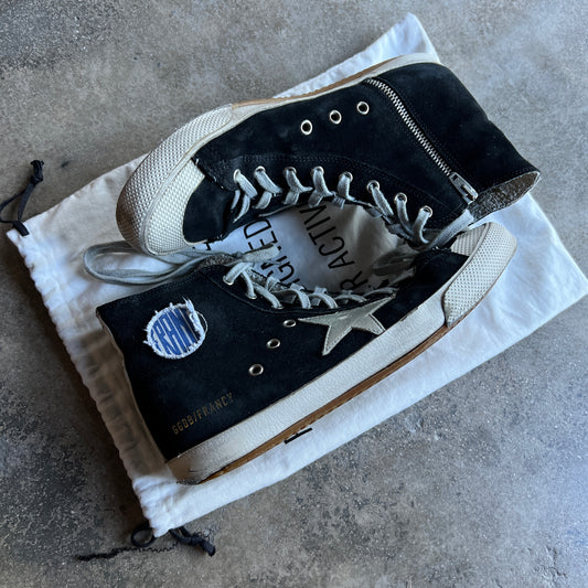 Black Suede Francy 42