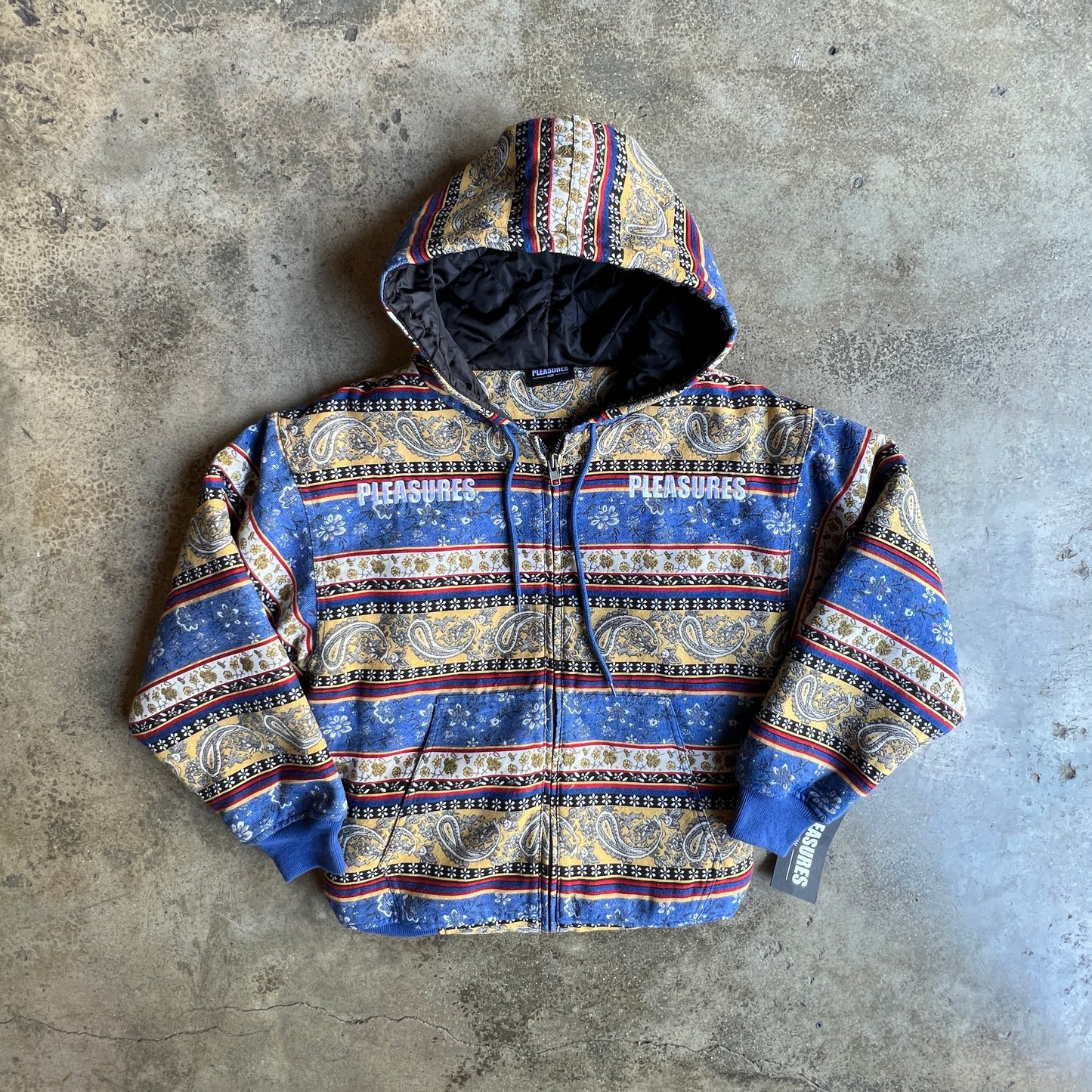 Pleasures Zip Hoodie