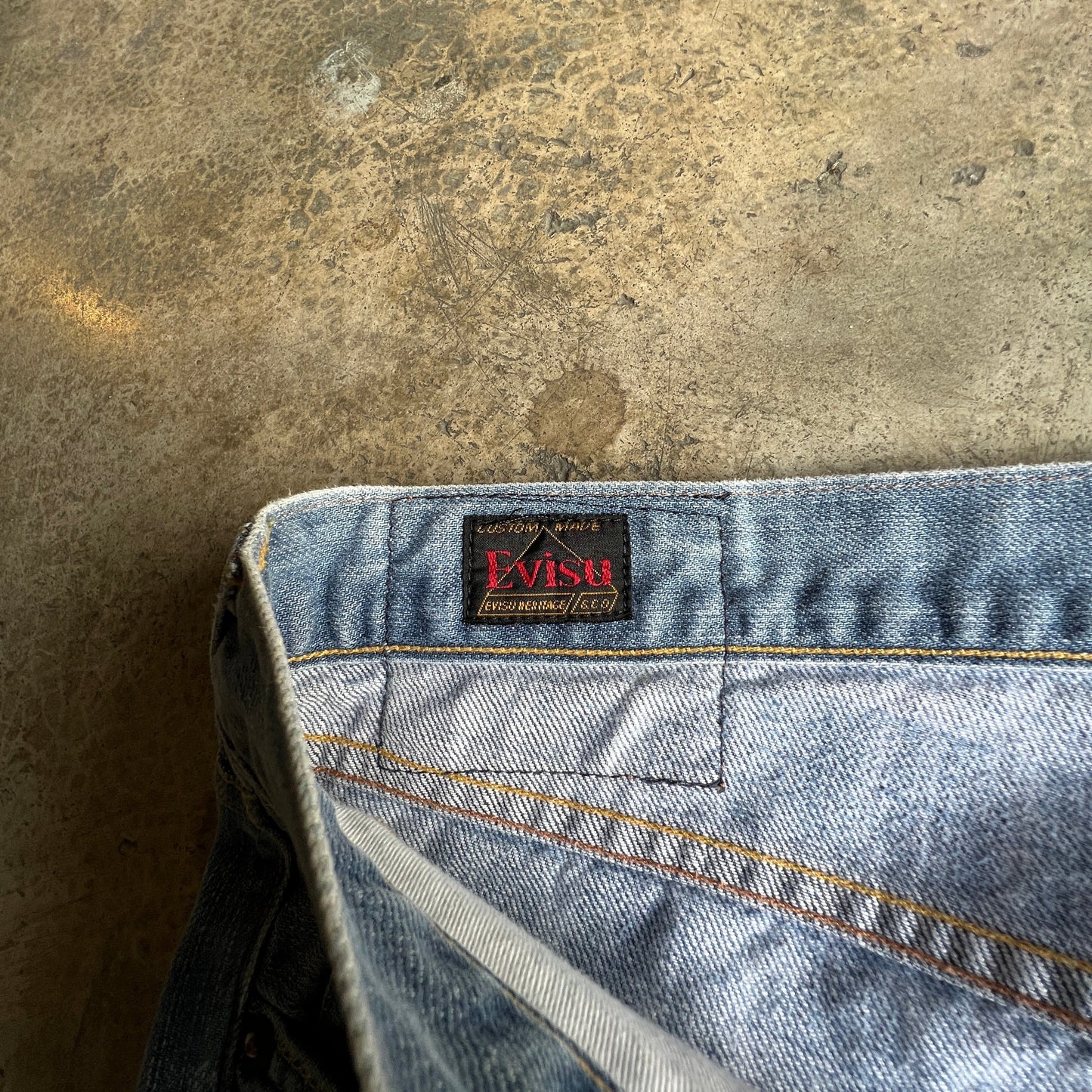 Evisu 12oz Custom Made Denim Jeans