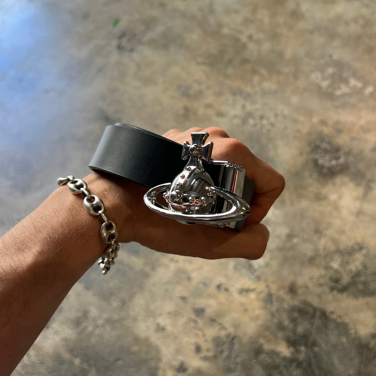 Vivienne Westwood Orb Buckle Belt