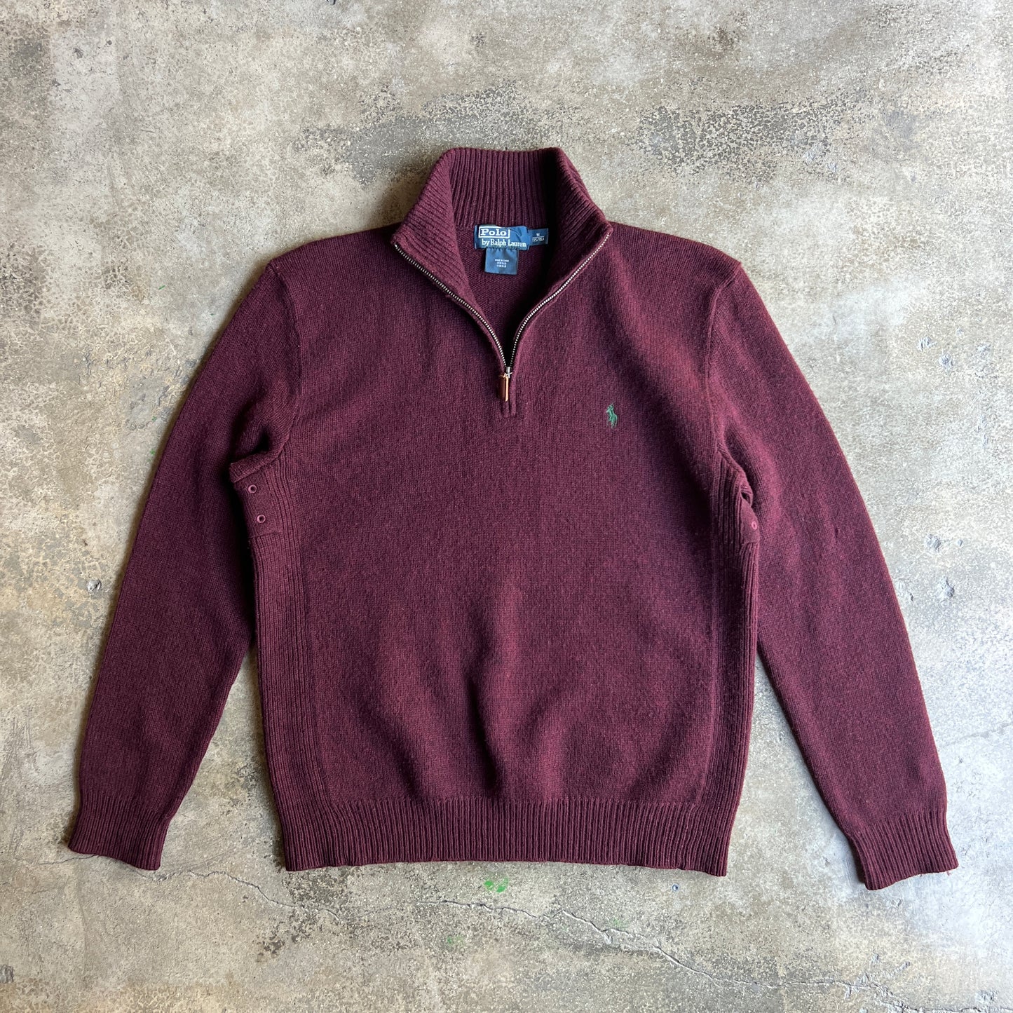 PRL Wool Quarter-Zip