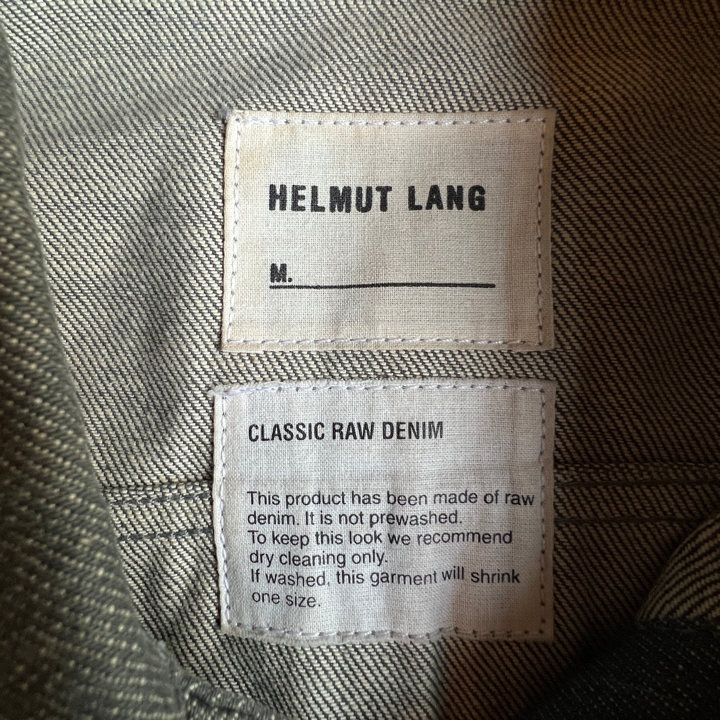 Helmut Lang 90’s Denim Jacket