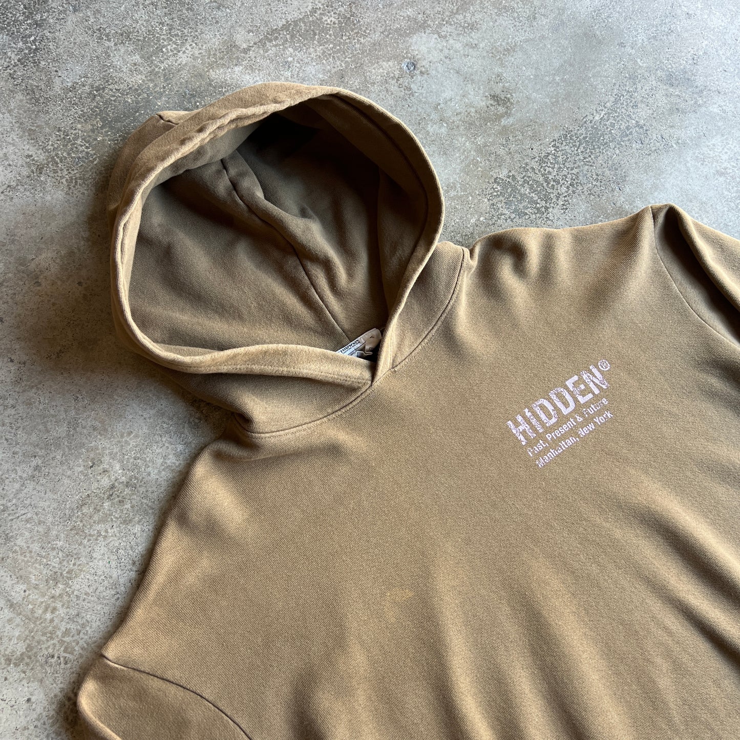 Distressed Hidden Hoodie