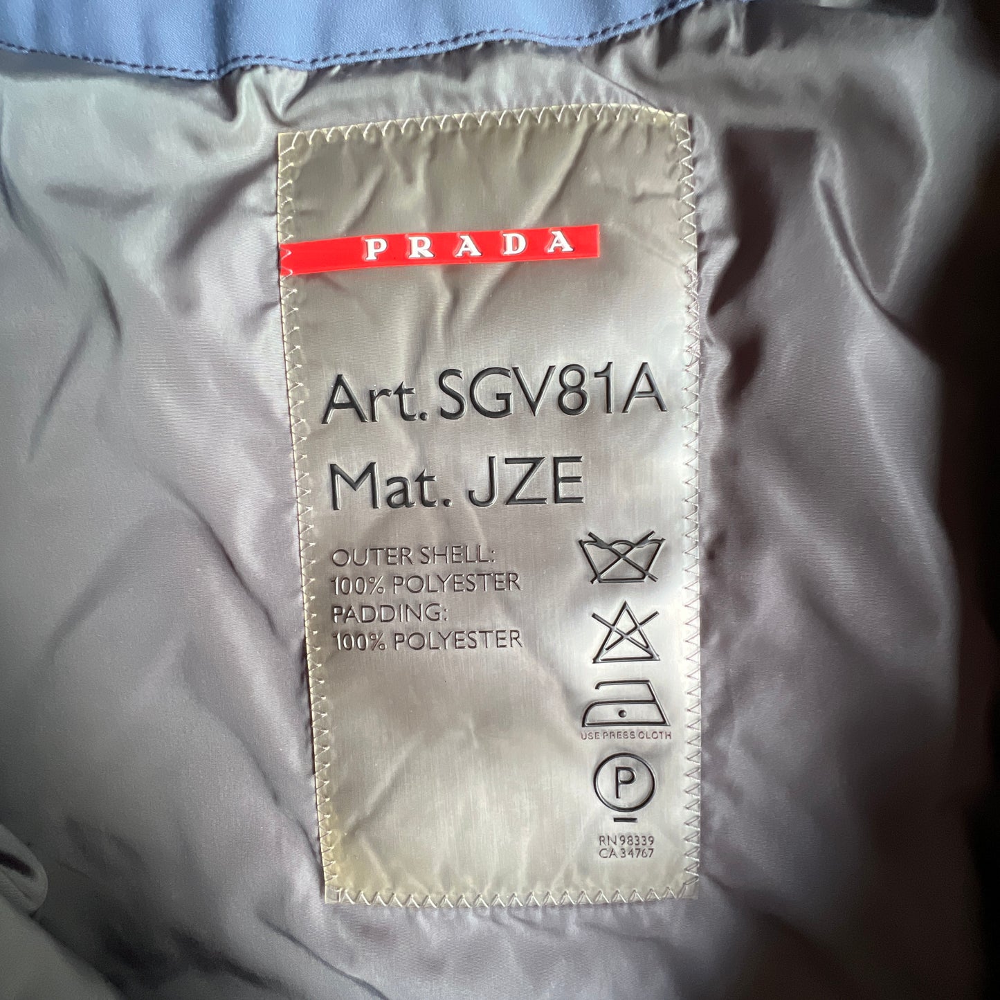 Prada Gore-tex Vest