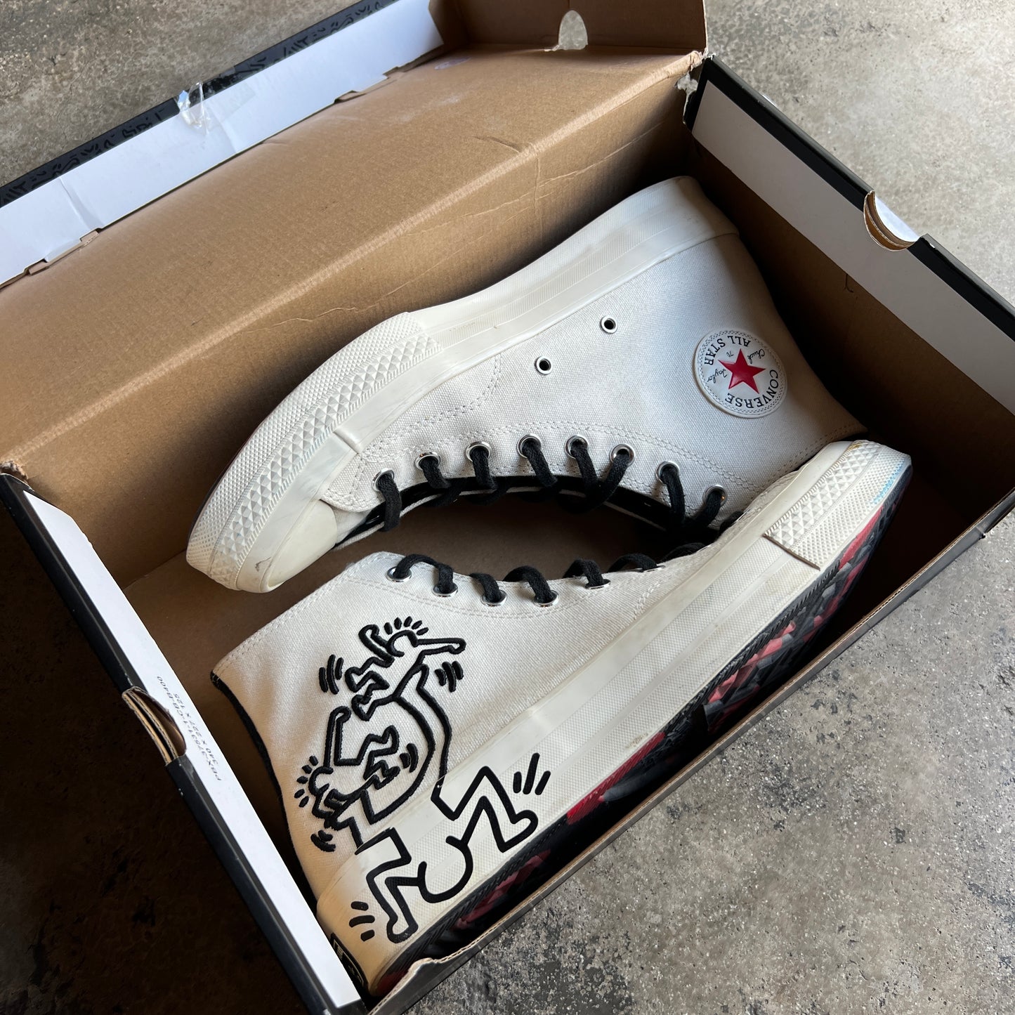 Keith Haring Converse