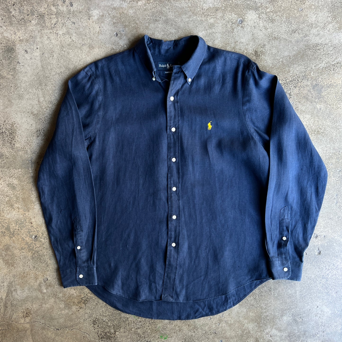 PRL Linen Button Down Shirt