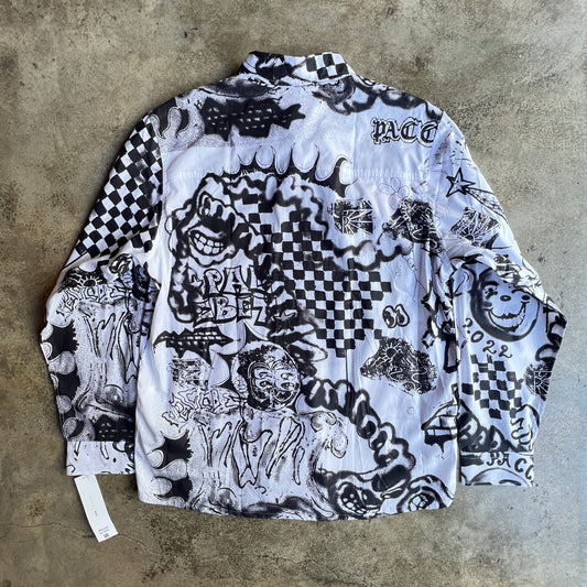 PACCBET Graffiti Button-Down