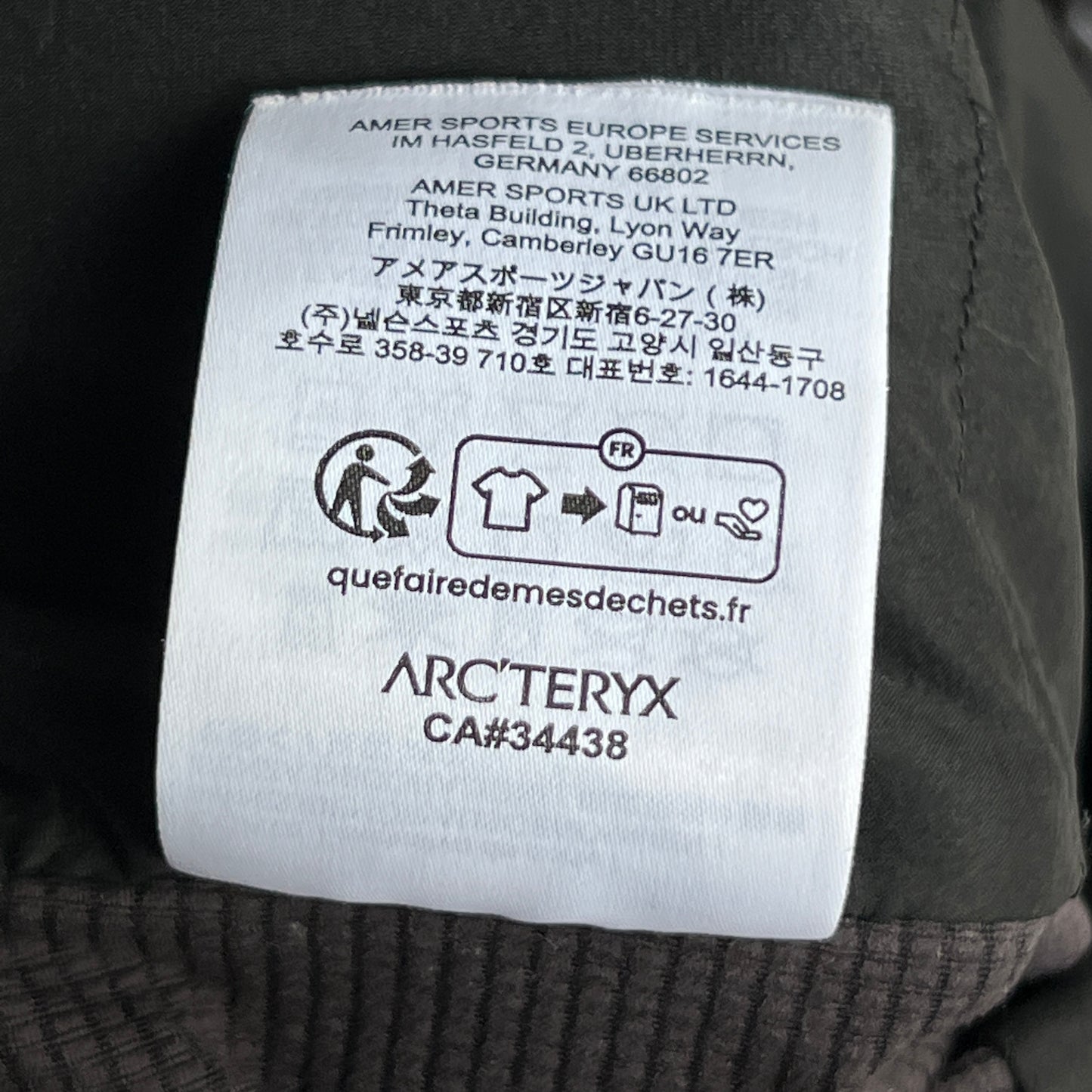 Arc’teryx 7659 GoreTex® Jacket