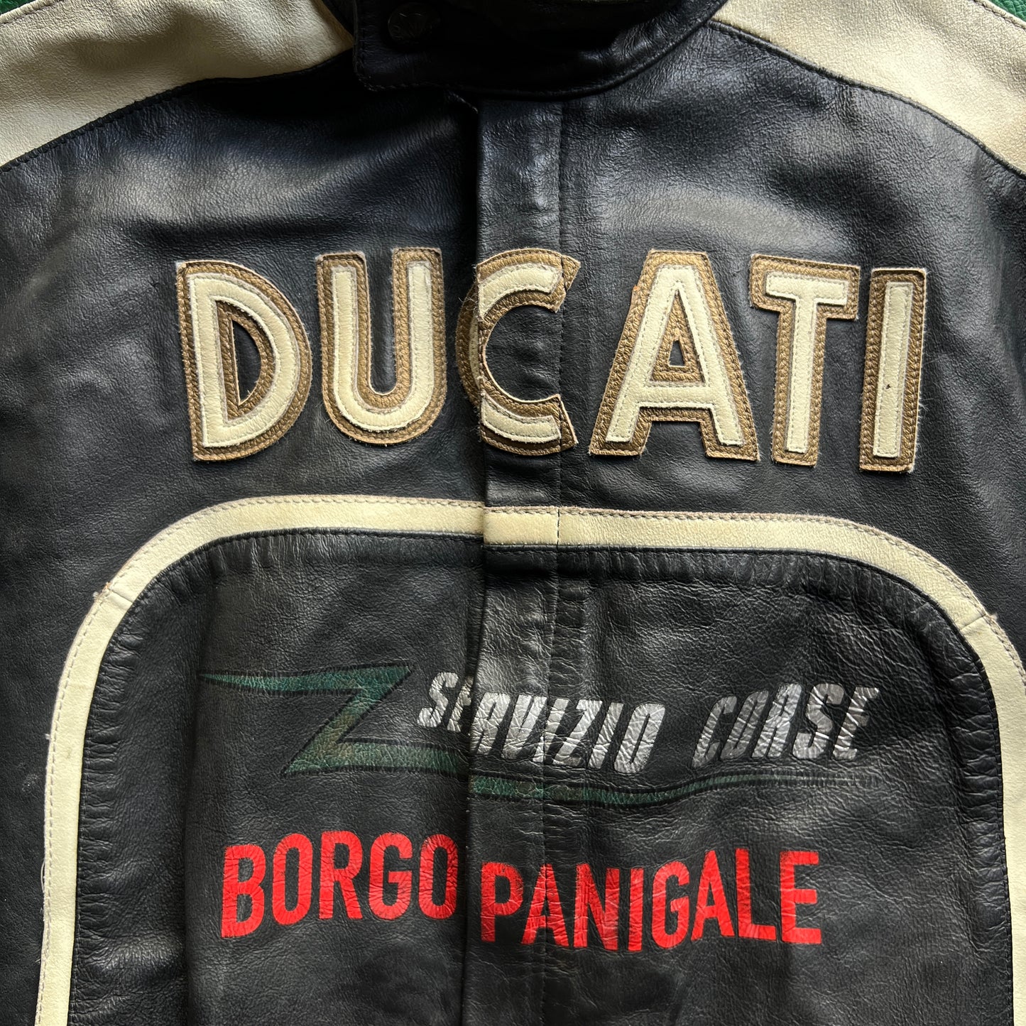Ducati Borgo Panigale Leather Biker by Dainese