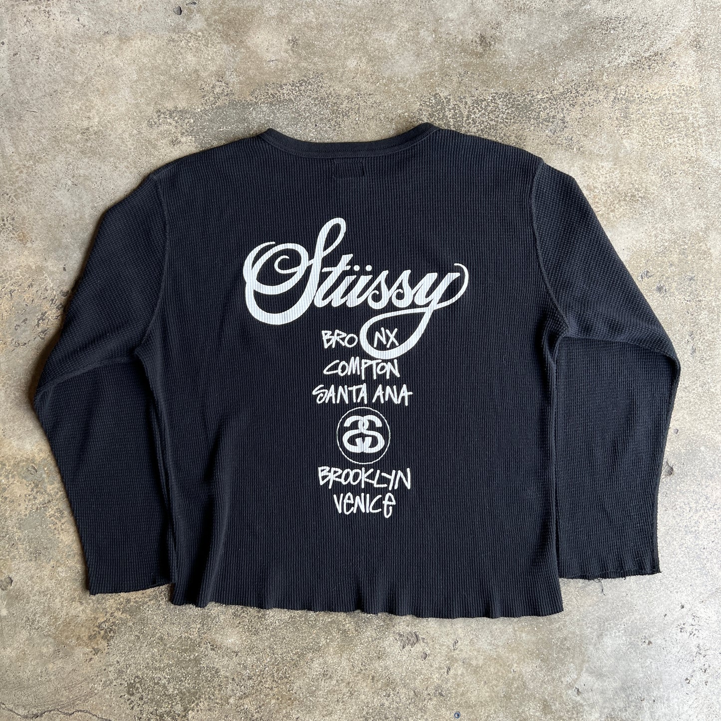 Stussy Worldtour Waffle Shirt