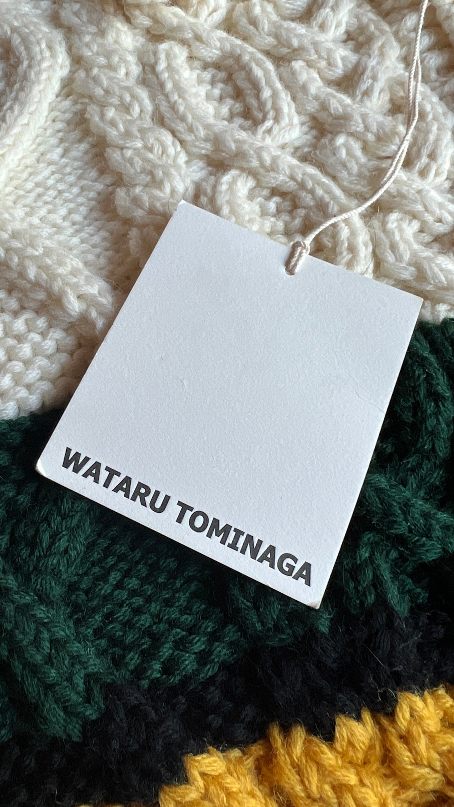 Wataru Tominaga Wool Sweater