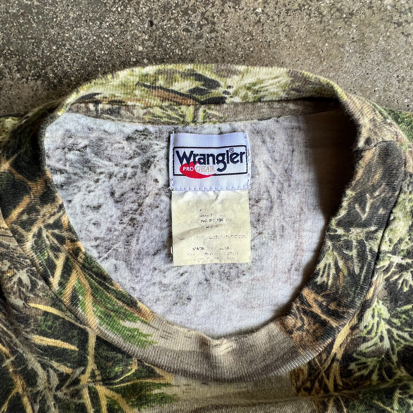 Vintage Wrangler Camo Shirt