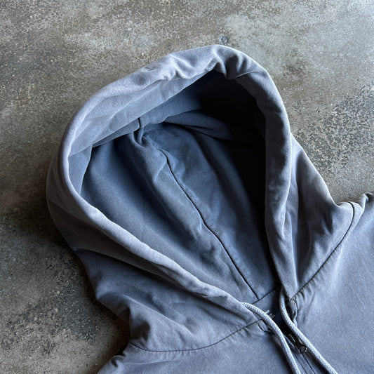 Poetic Gray Zip Hoodie (L)