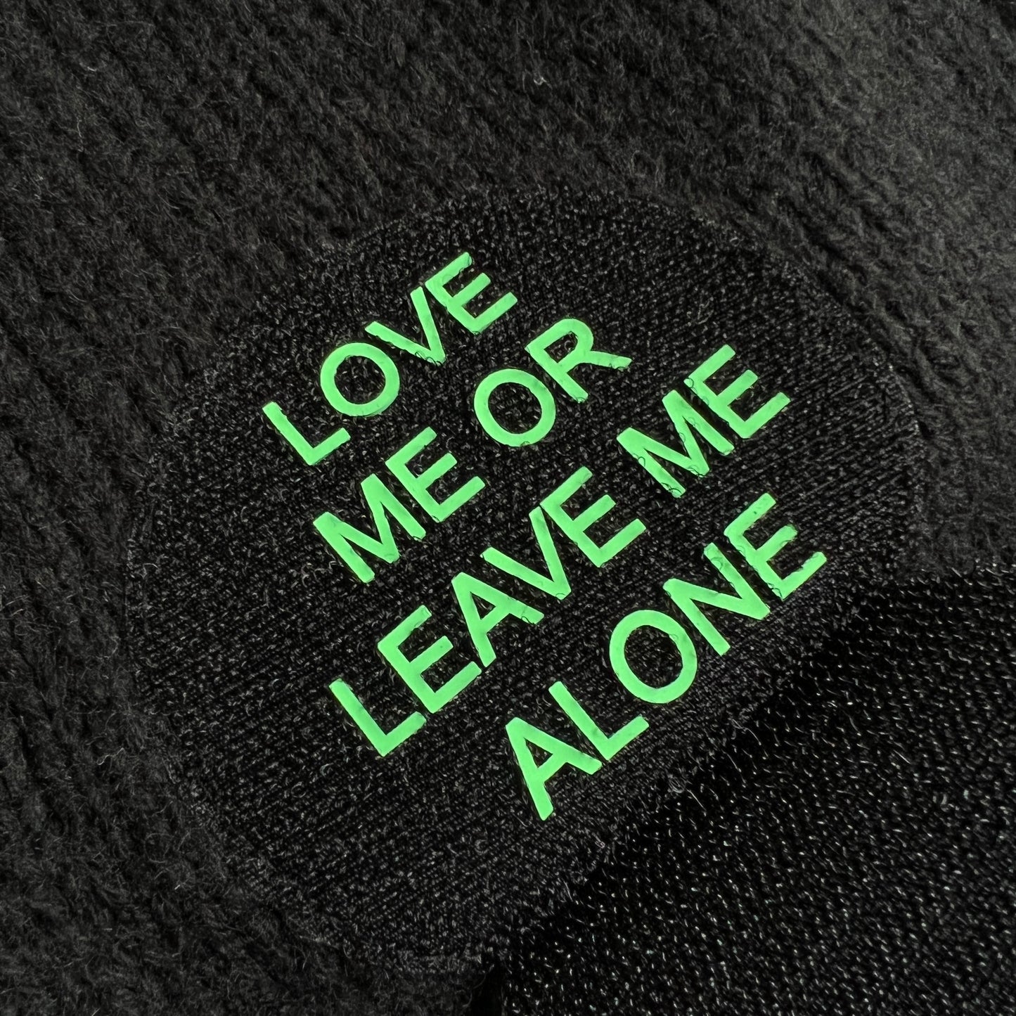 Pleasures Knitted Varsity Jacket