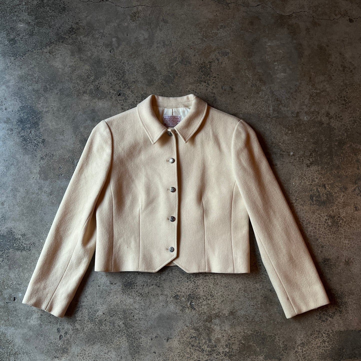 Pendleton Vintage Blazer Cropped