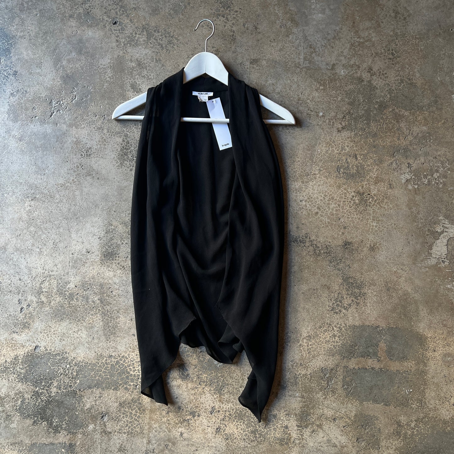 Helmut Lang sleeveles shirt