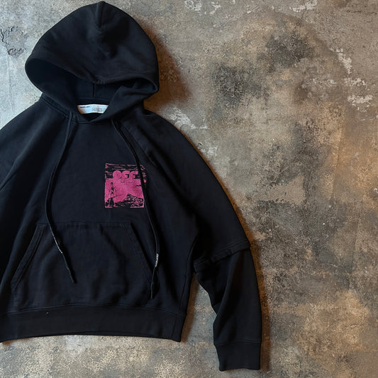 Off-White Skull Graphic Hoodie