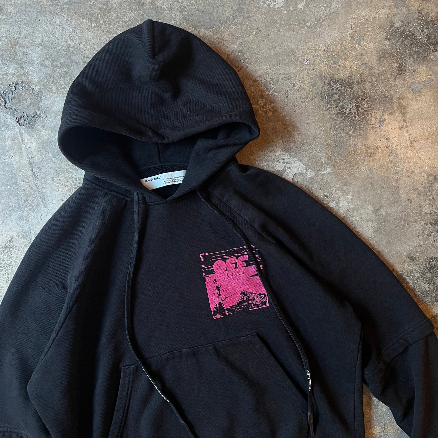 Off-White Skull Graphic Hoodie