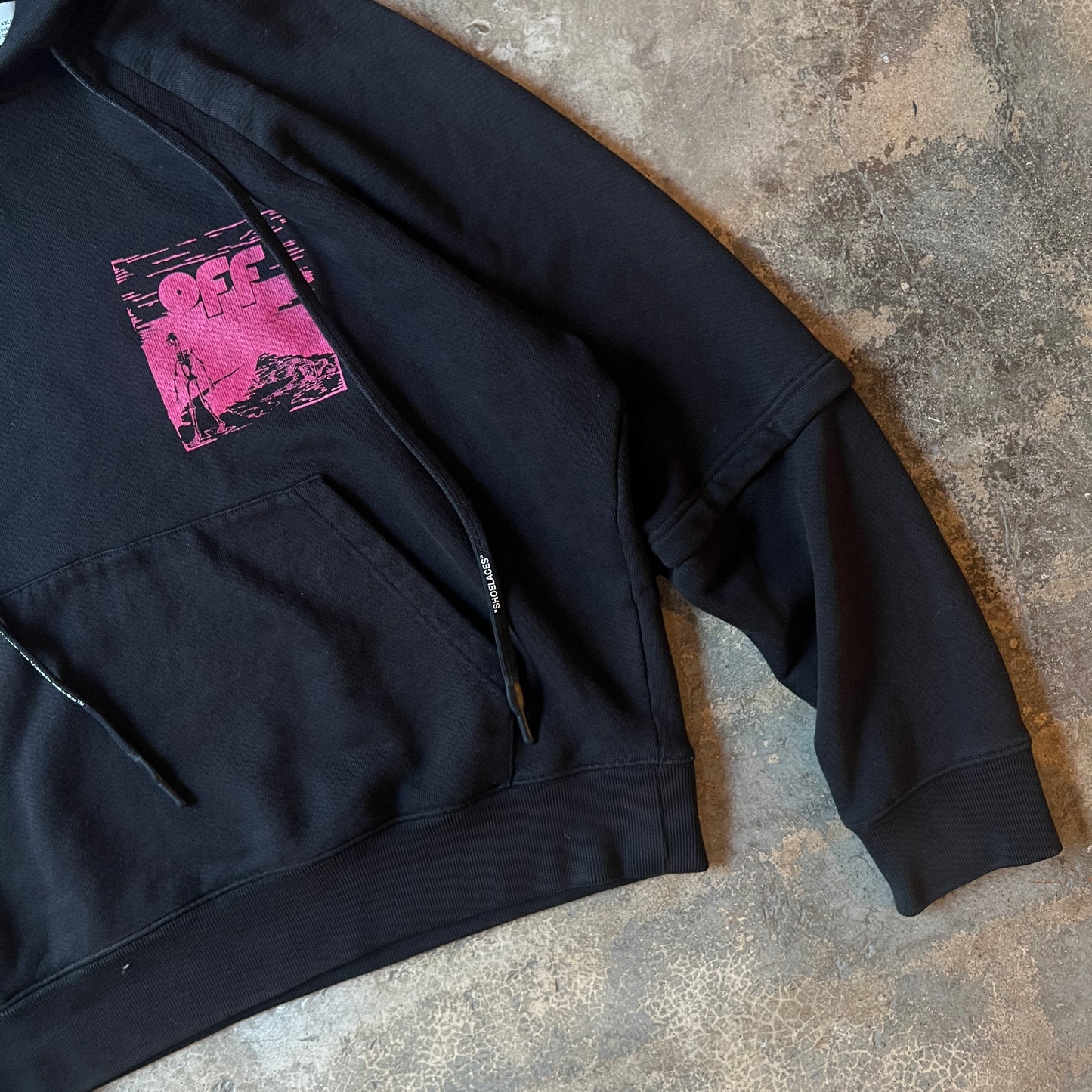 Off-White Skull Graphic Hoodie