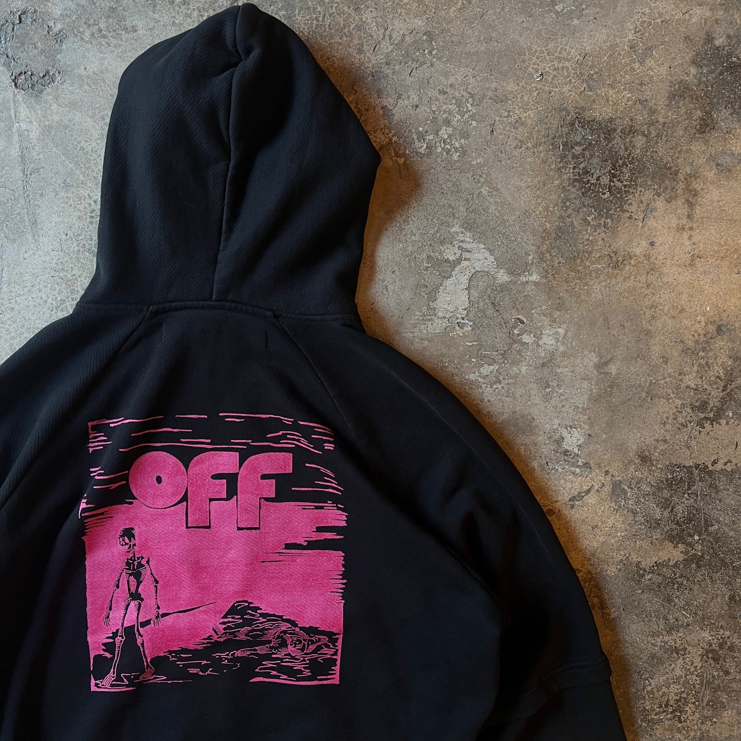 Off-White Skull Graphic Hoodie