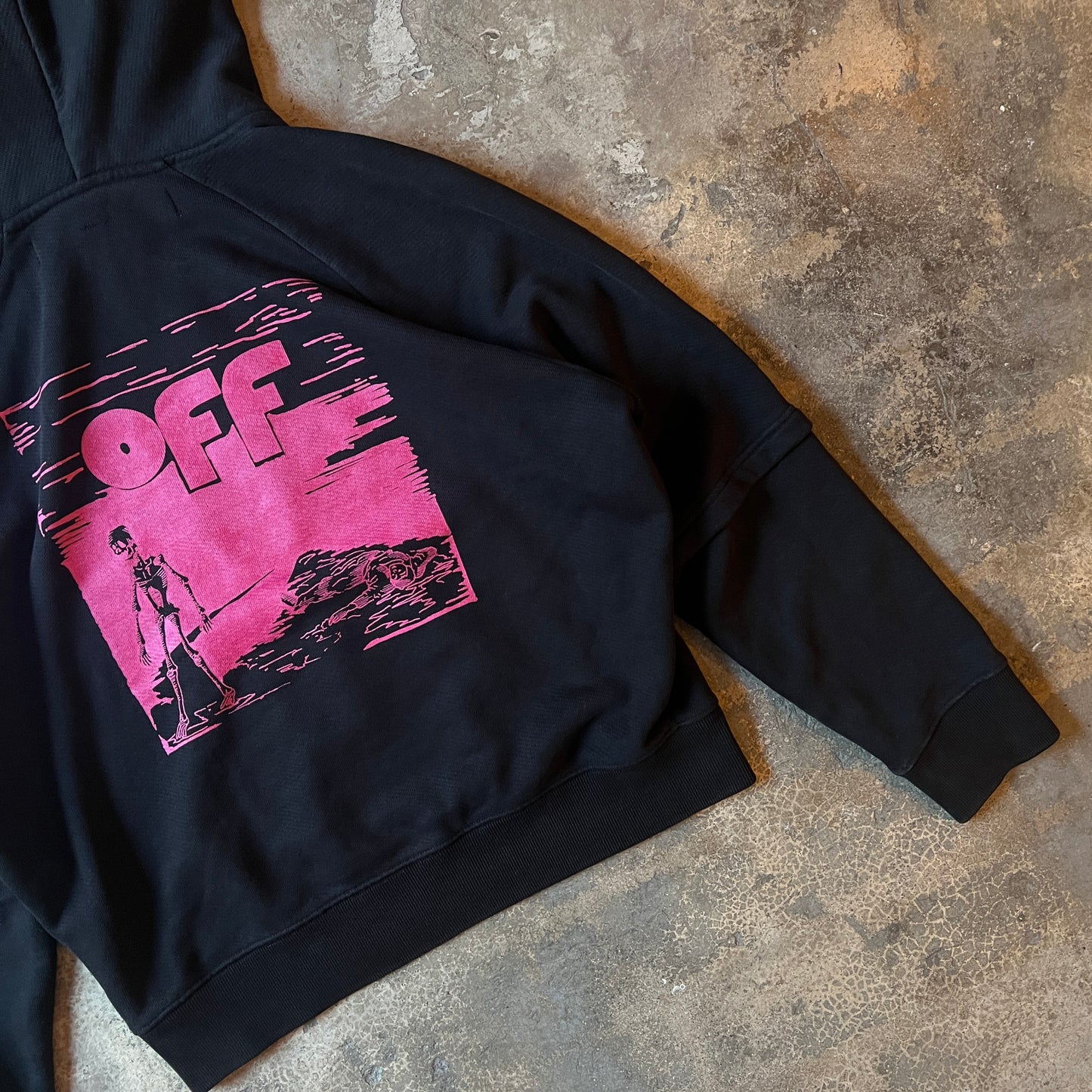 Off-White Skull Graphic Hoodie